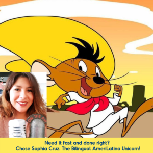 Keep calm and chose Sophia Cruz. The Bilingual Unicorn! (1)